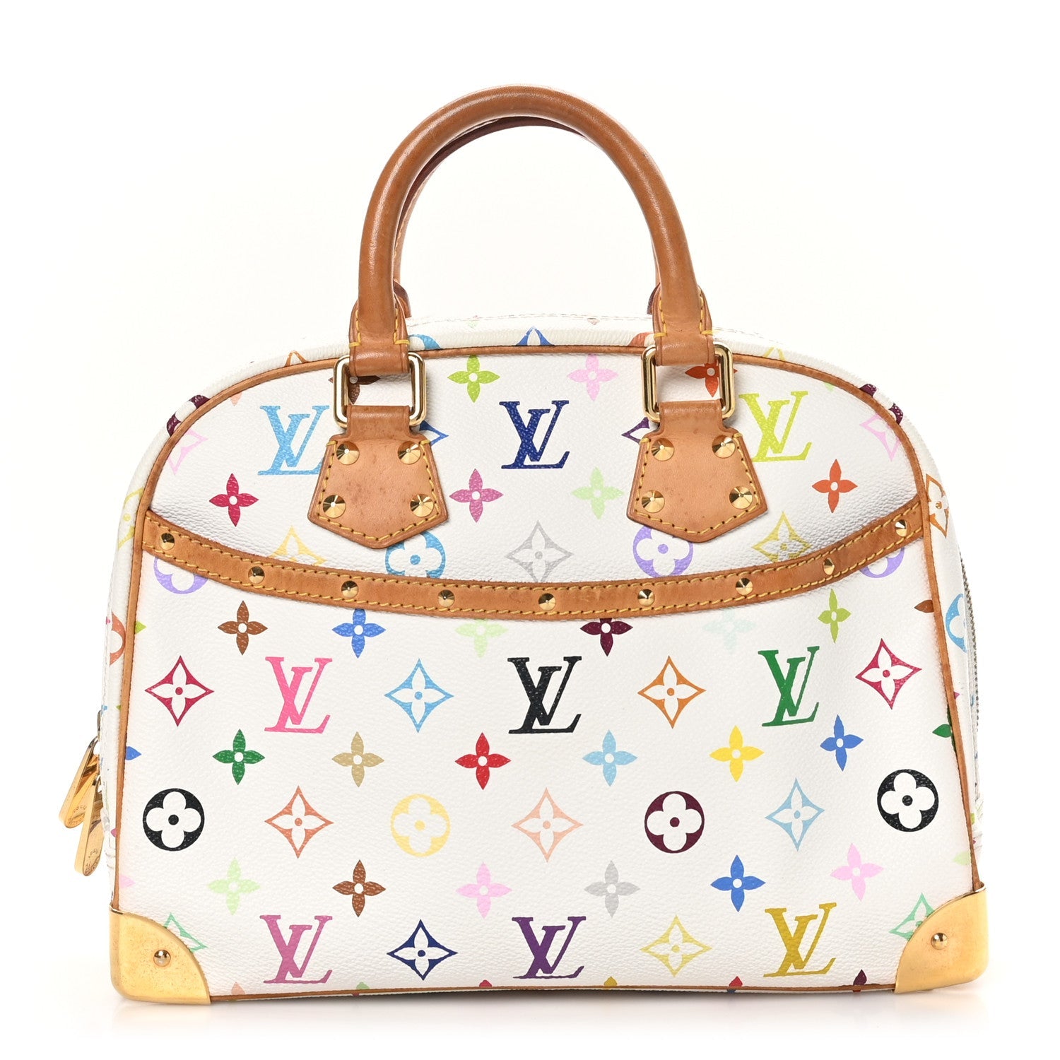 Monogram Multicolor Trouville White