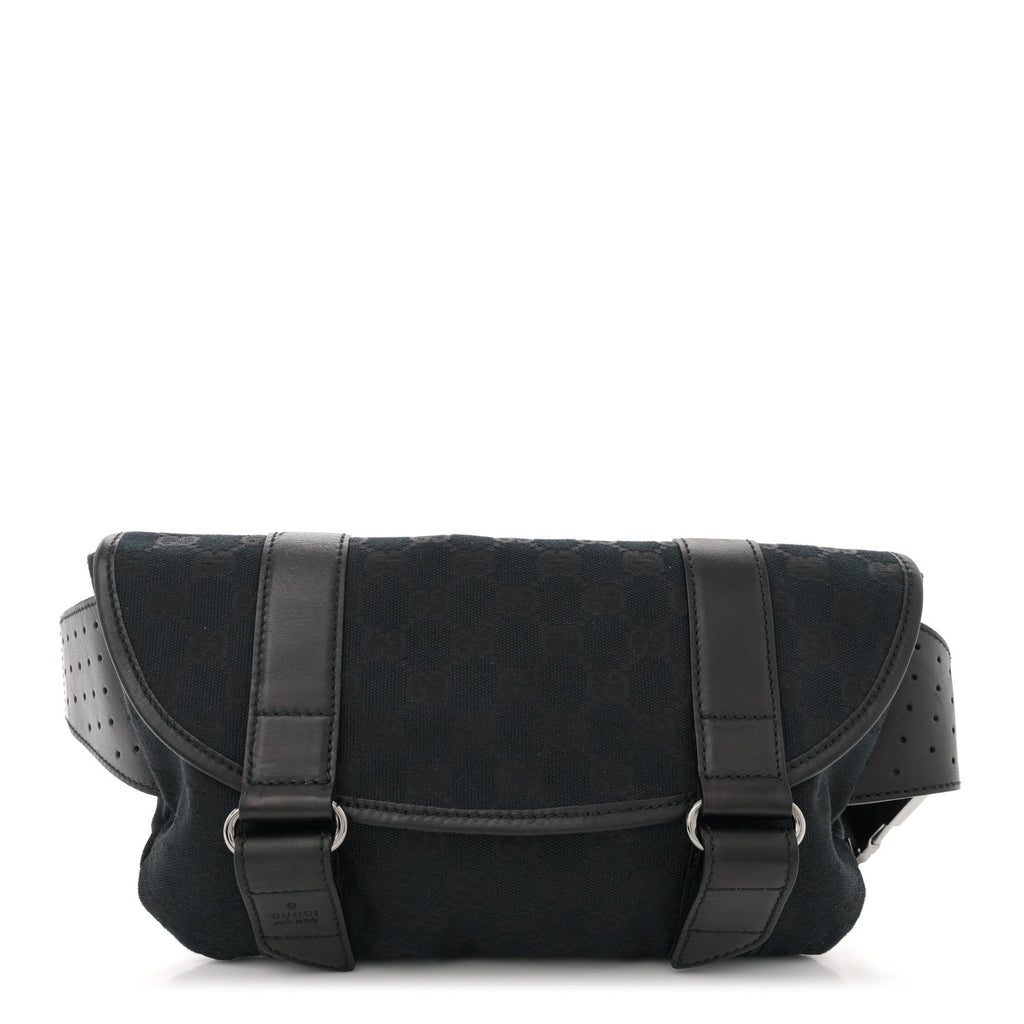 Monogram Waist Belt Bag Black