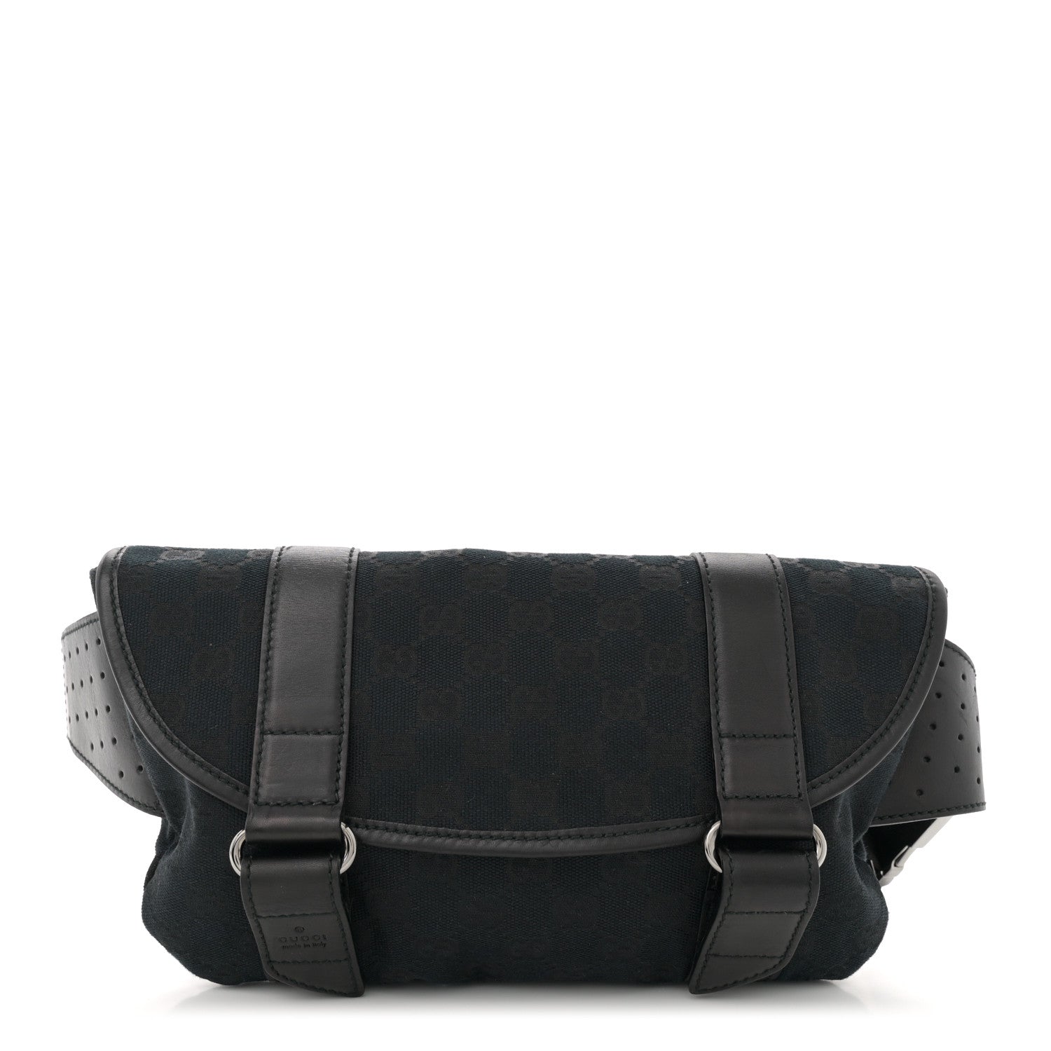Monogram Waist Belt Bag Black