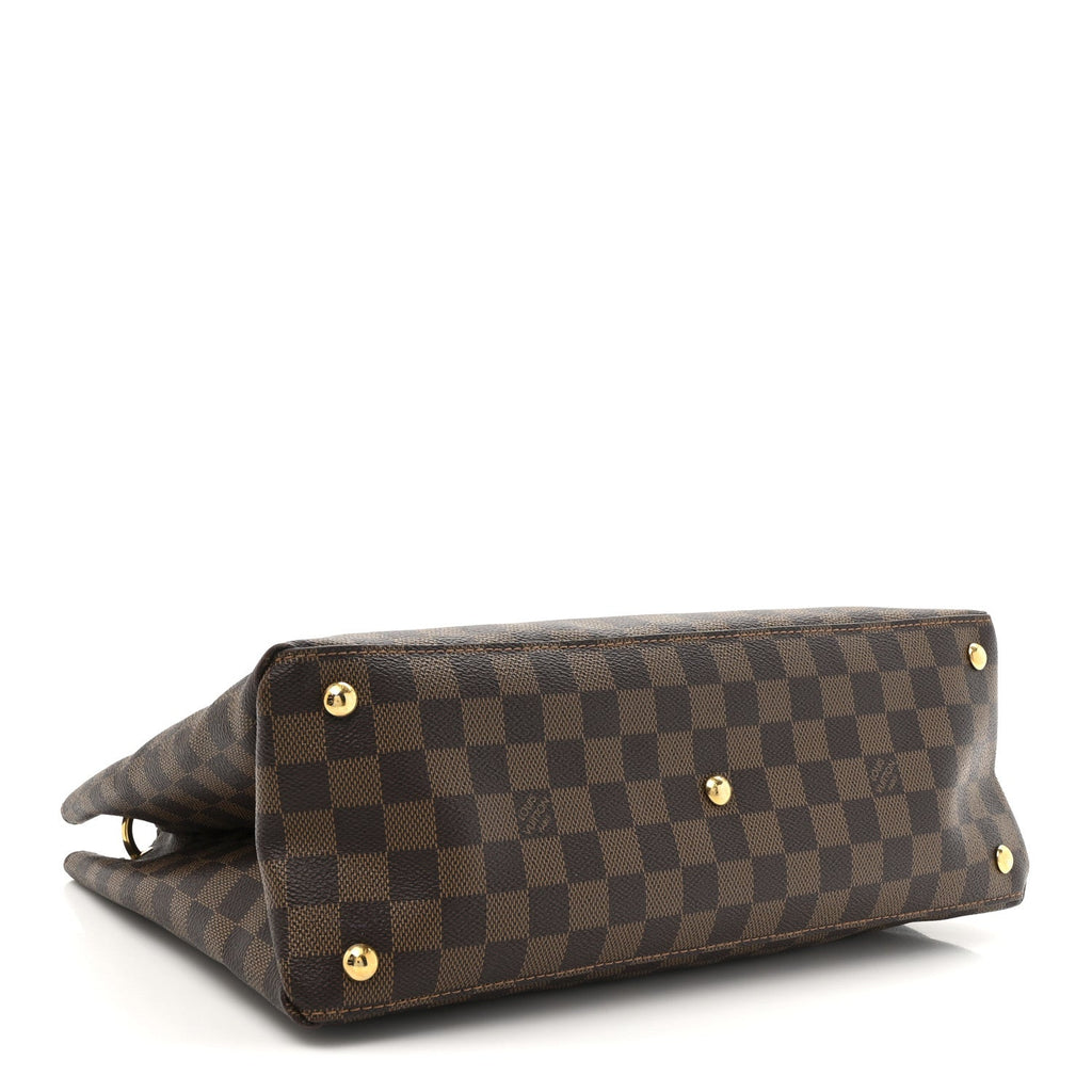 Damier Ebene LV Riverside Lie De Vin