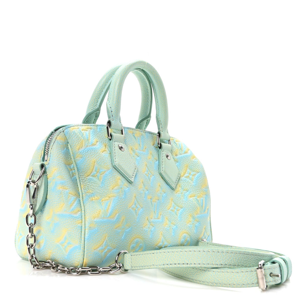 Empreinte Monogram Summer Stardust Nano Speedy Water Green