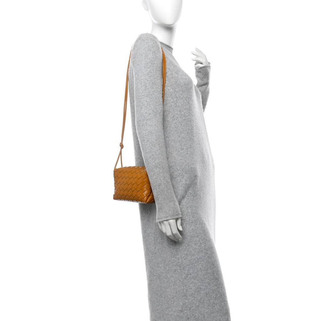 Nappa Intrecciato Mini Loop Camera Bag Cob