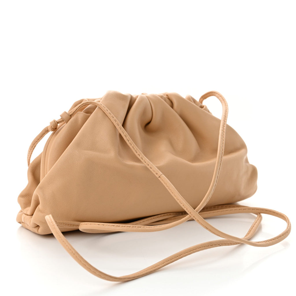 Butter Calfskin The Mini Pouch Almond