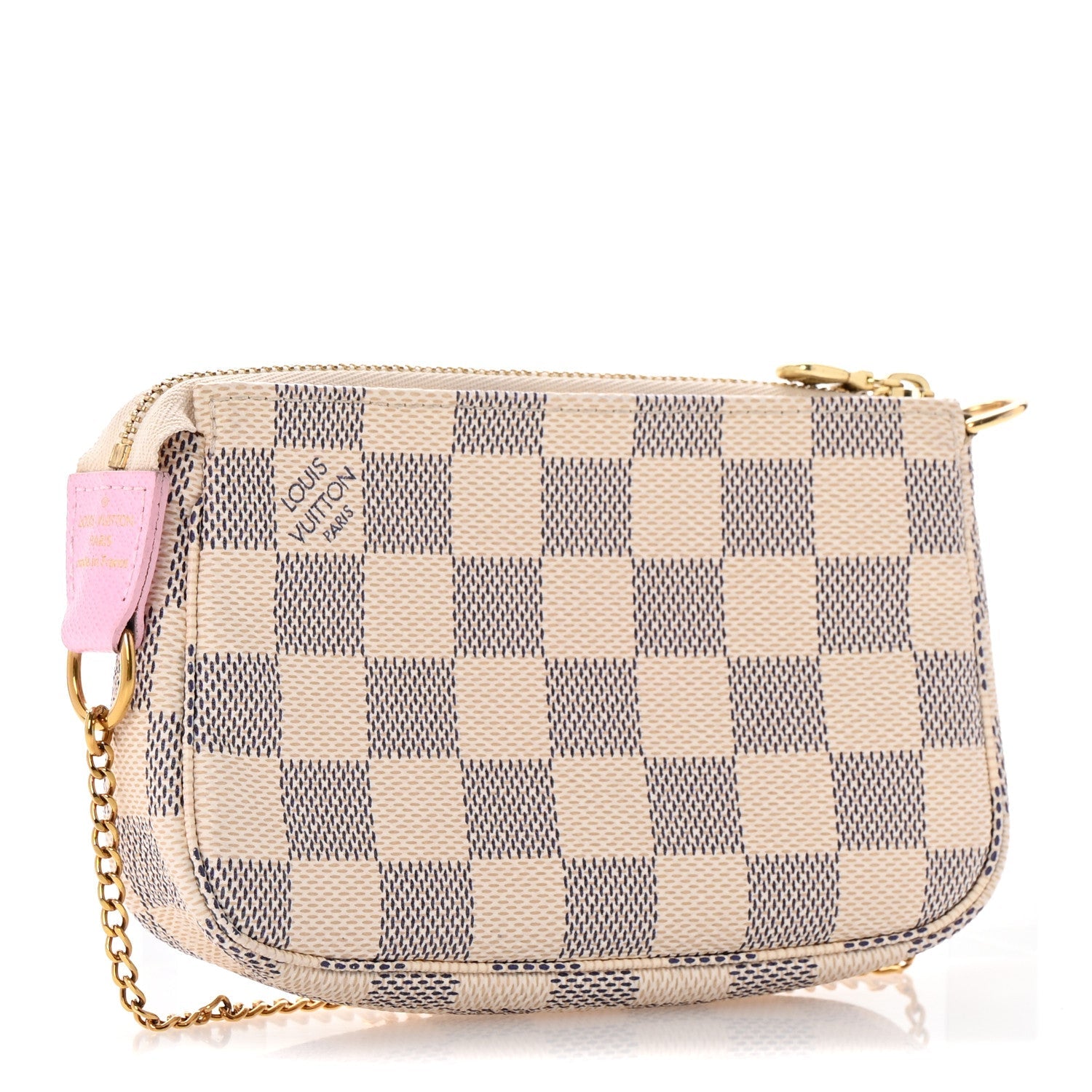 Damier Azur 2016 Christmas Animation Mini Pochette Accessories