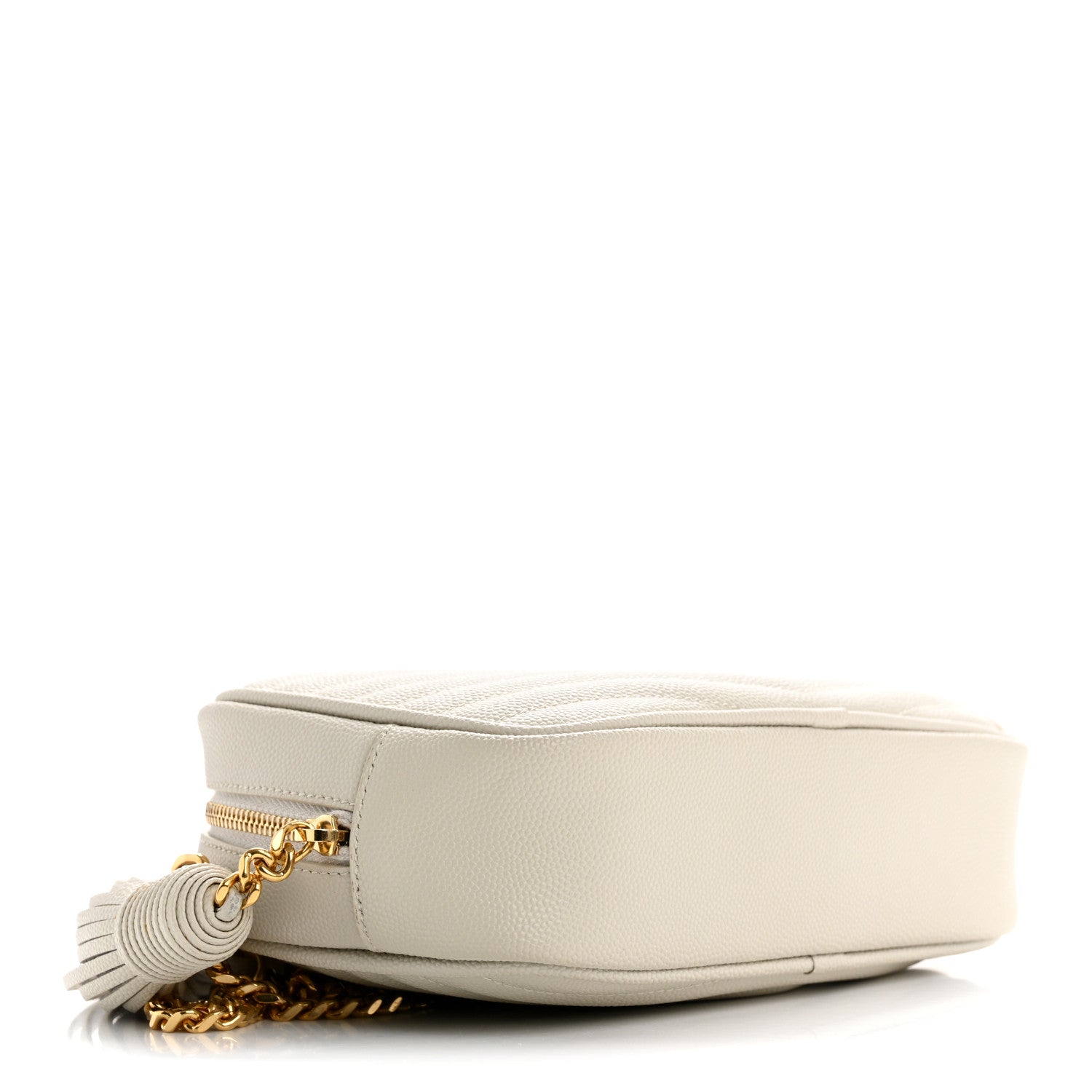 Grain De Poudre Matelasse Monogram Mini Lou Camera Bag Crema Soft