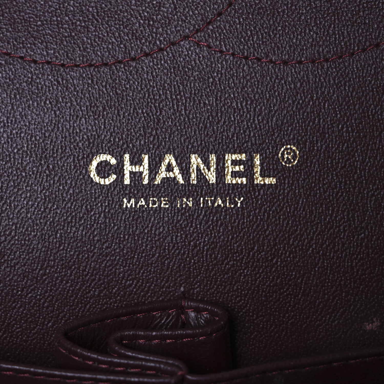 Lambskin Quilted Jumbo Double Flap Black