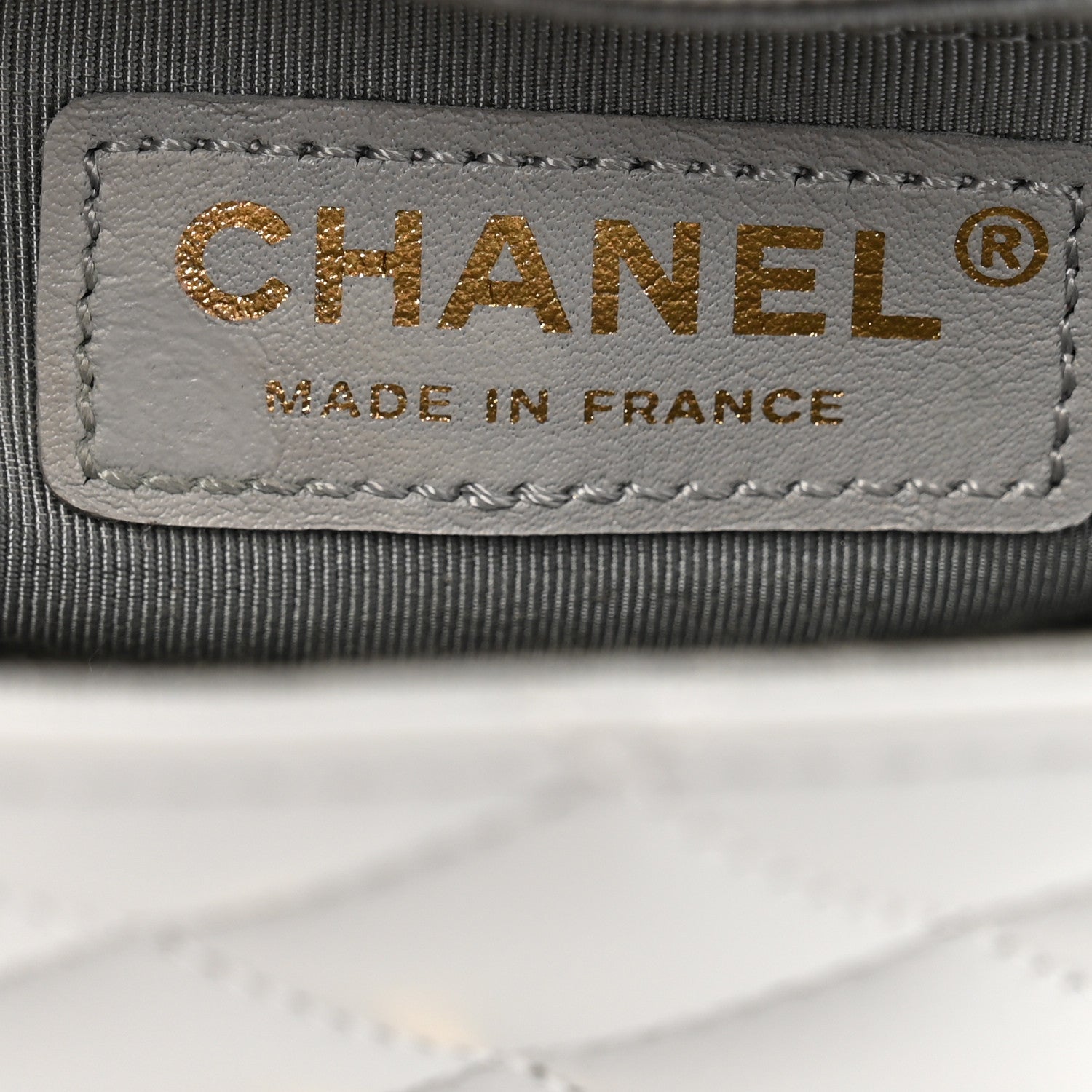 Calfskin Quilted Bolero De Chanel Flap Bag Grey