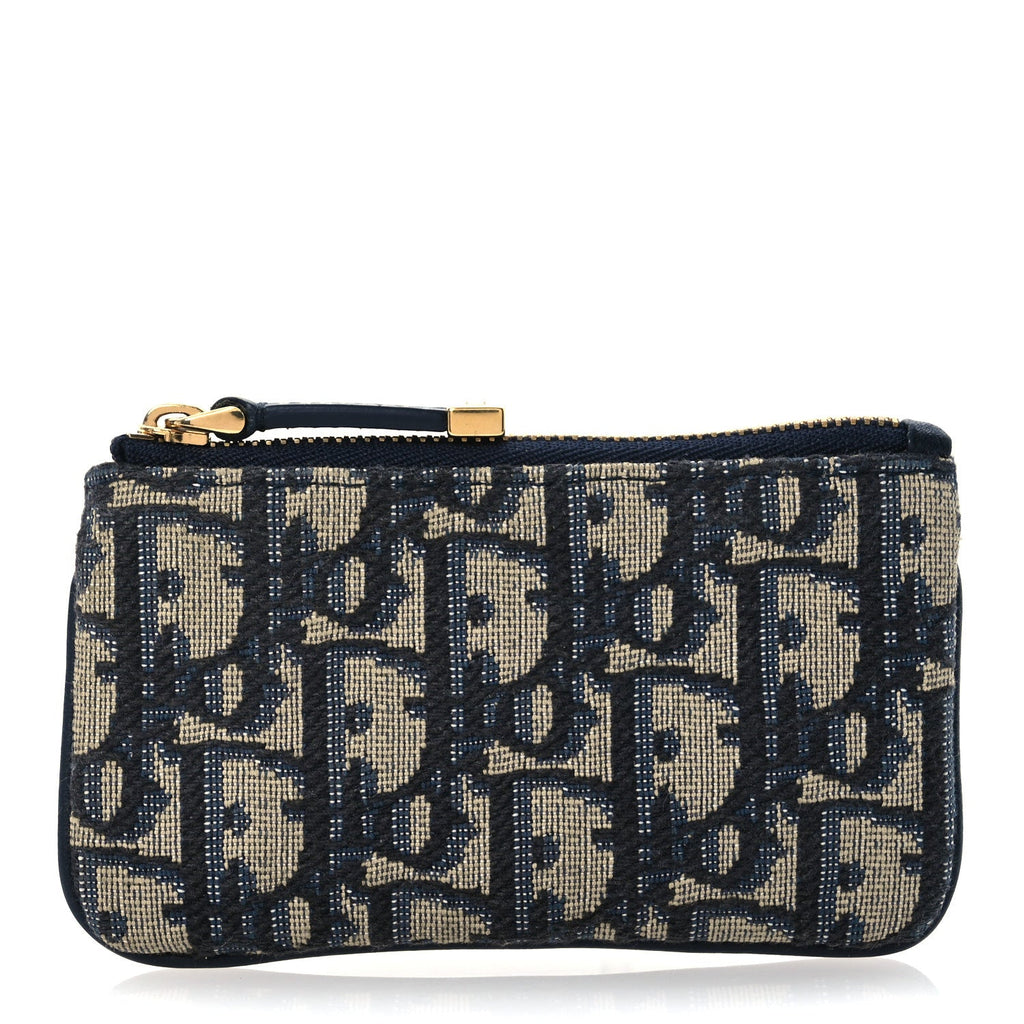 Oblique Key Case Blue