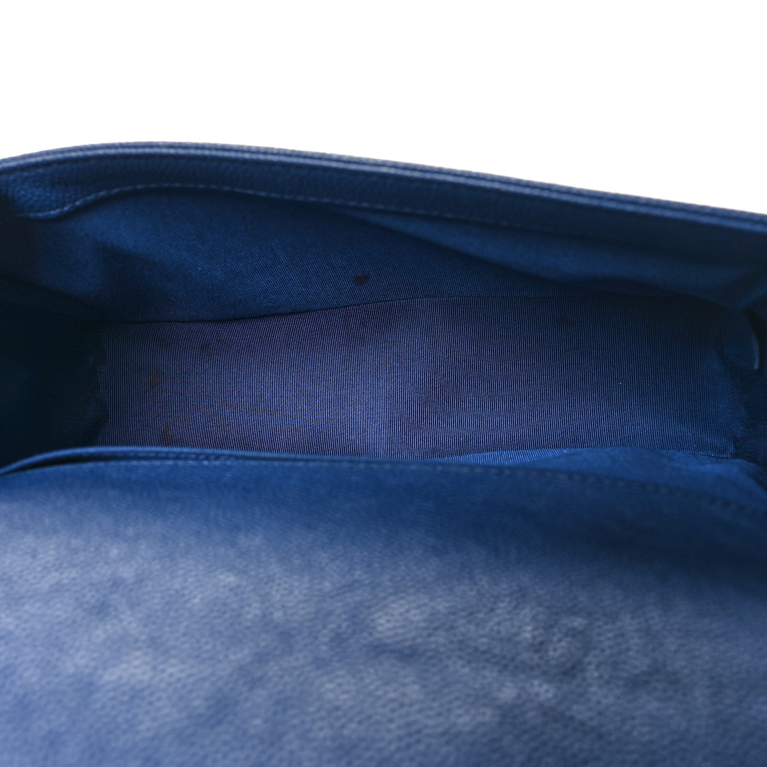 Caviar Quilted Medium Boy Flap Dark Blue