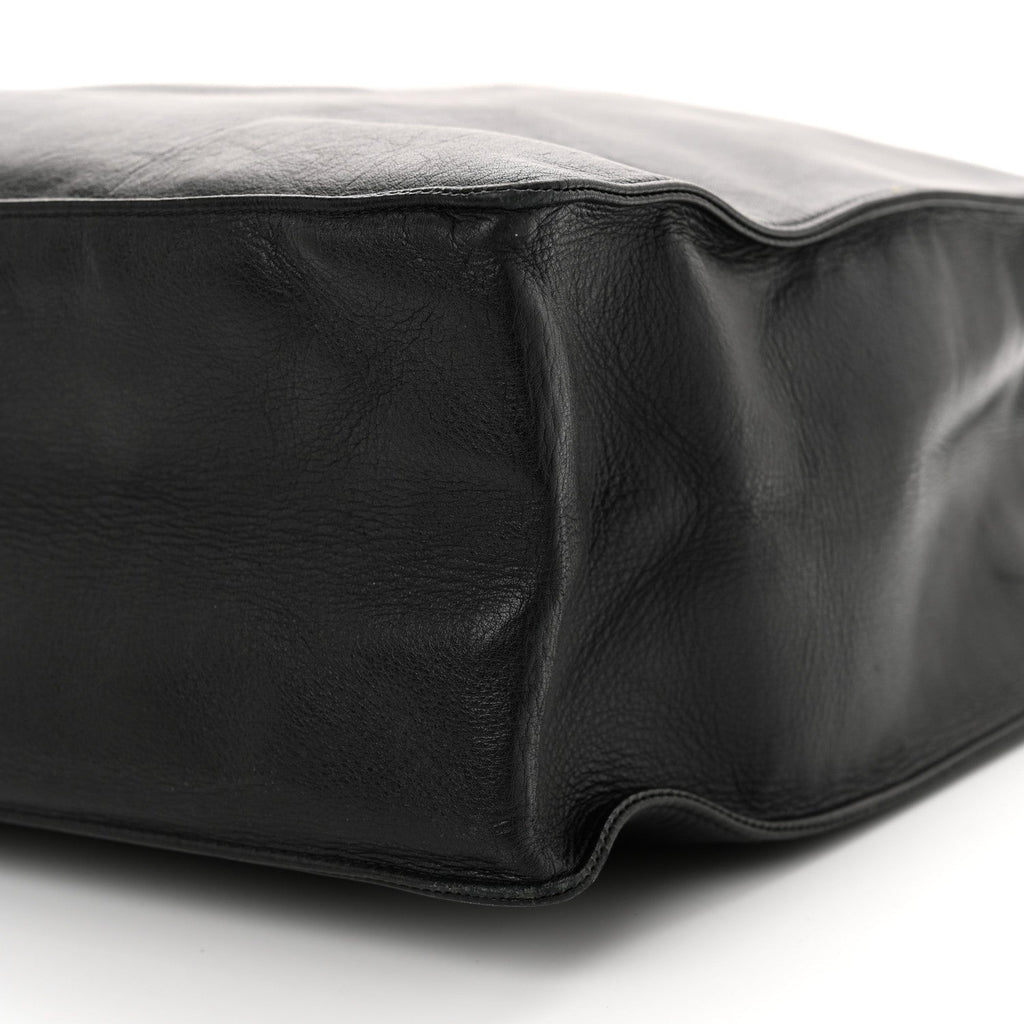 Lambskin CC Tote Black
