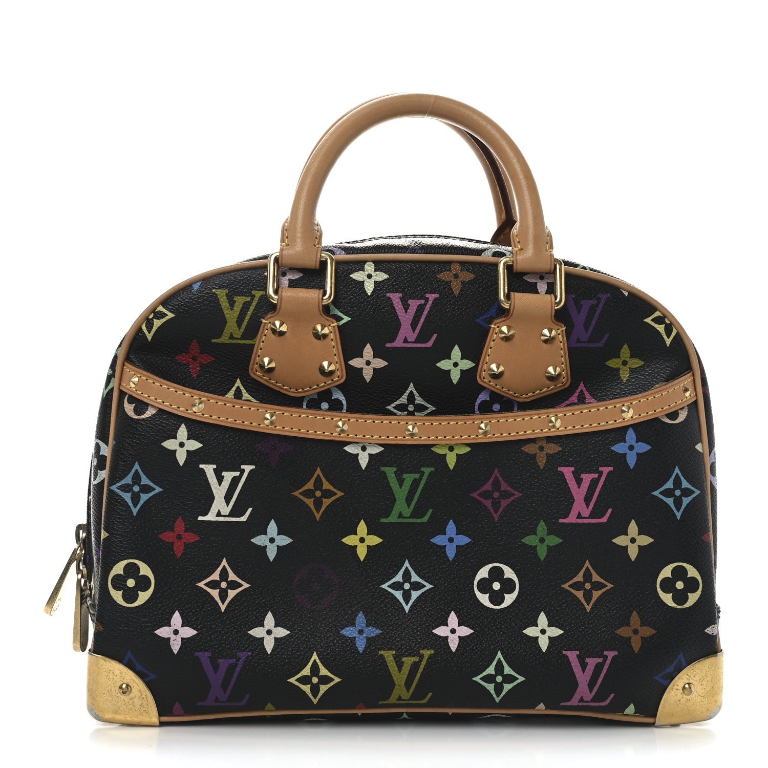 Monogram Multicolor Trouville Black