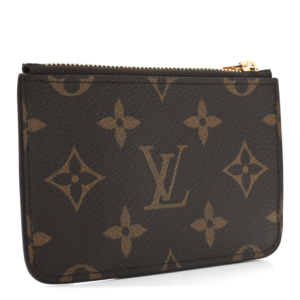 Monogram Zipped Romy  Holder