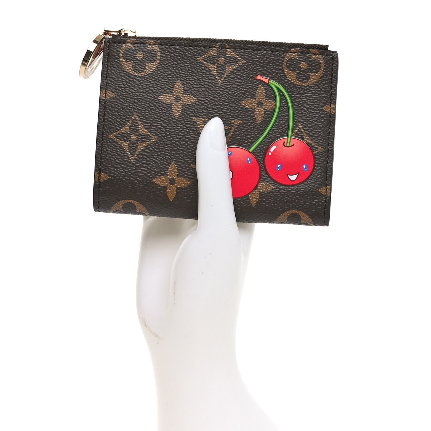 LV X TM Monogram Cerises Lisa Wallet