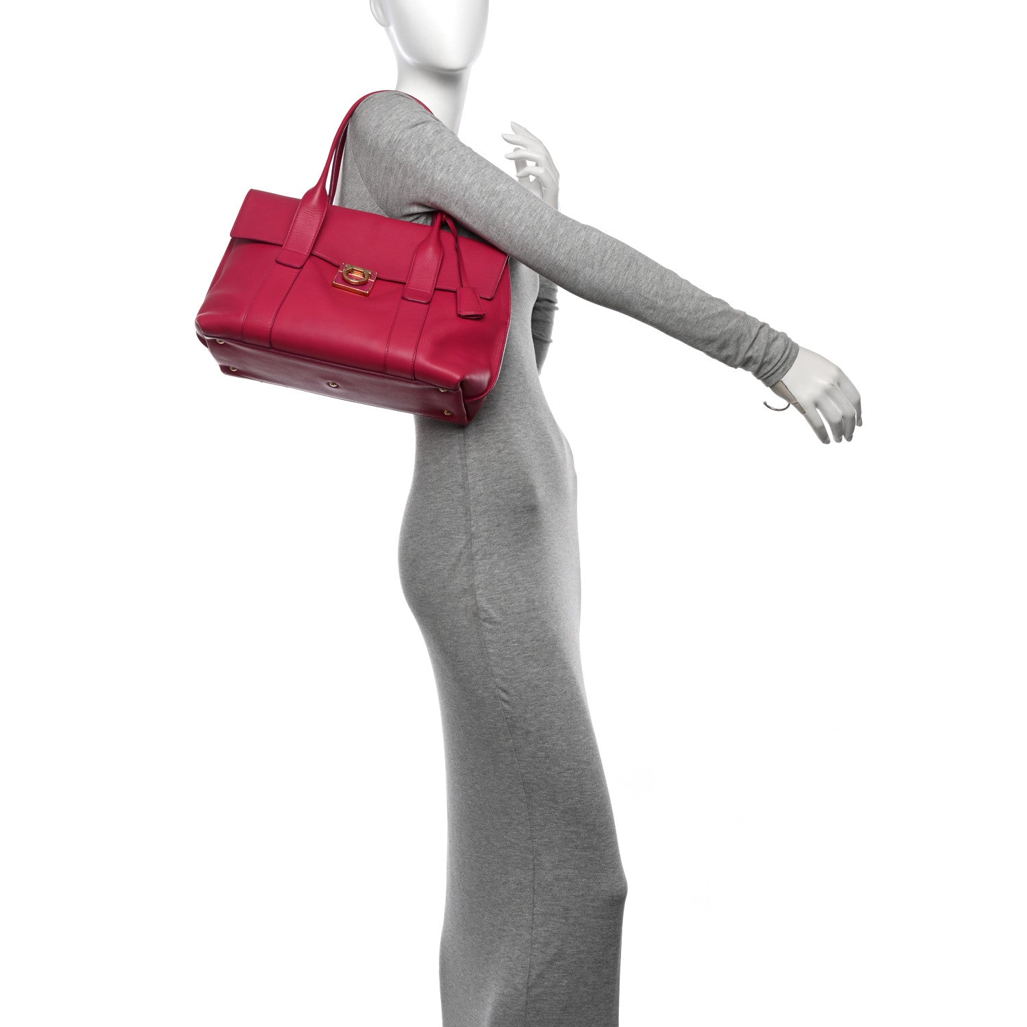 Calfskin Medium Sookie Satchel Agata Rosa