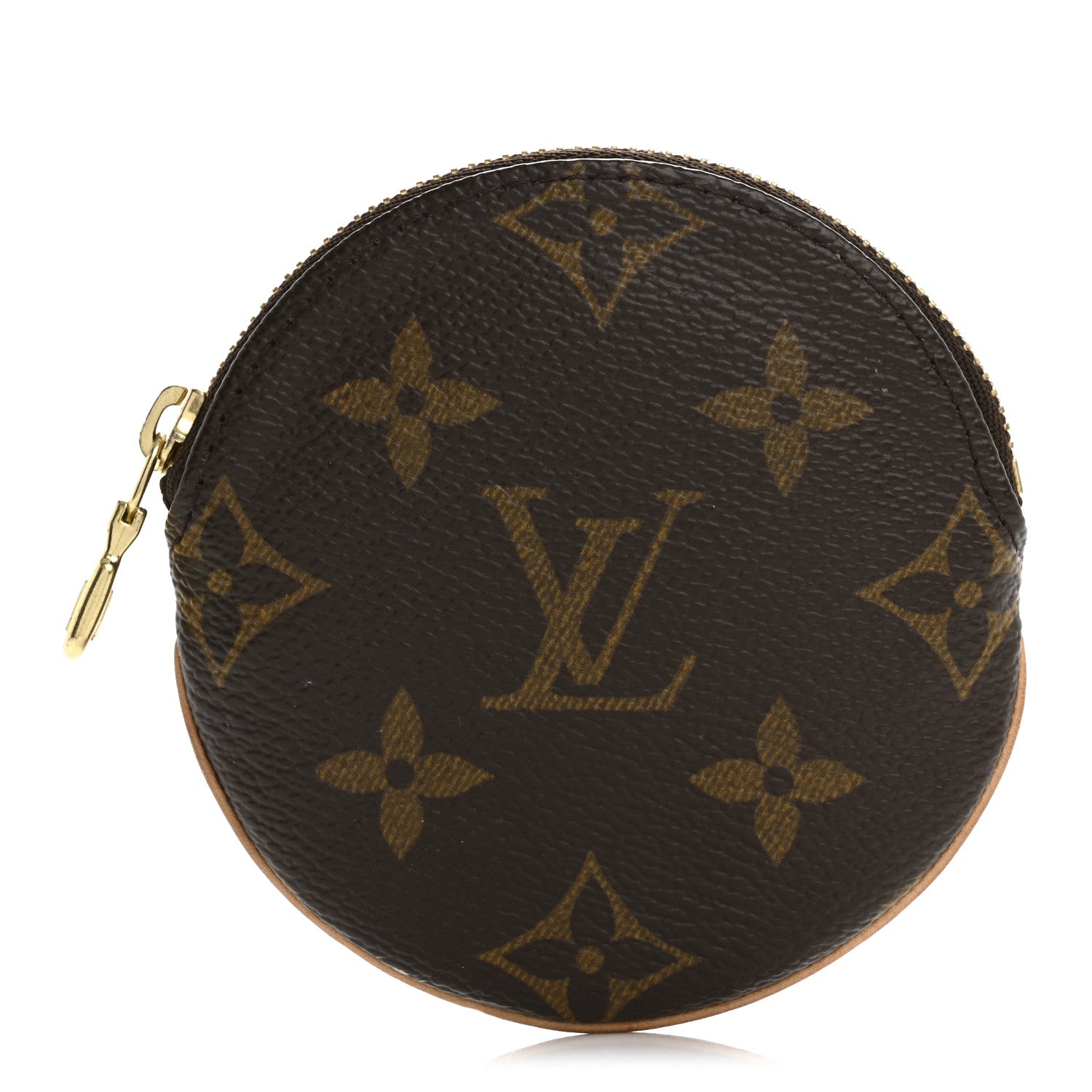 Monogram Round Coin Purse