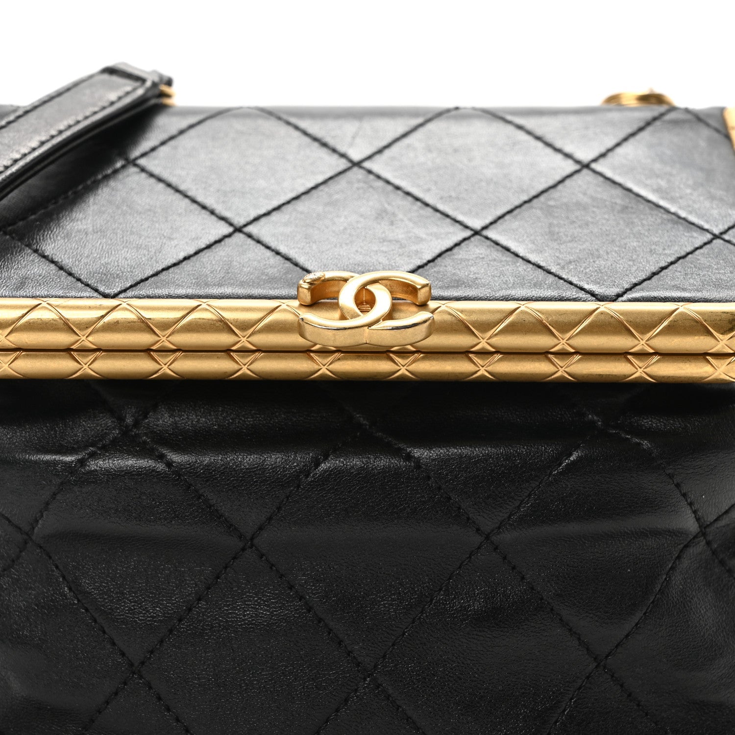 Lambskin Quilted My Crush Bag Black
