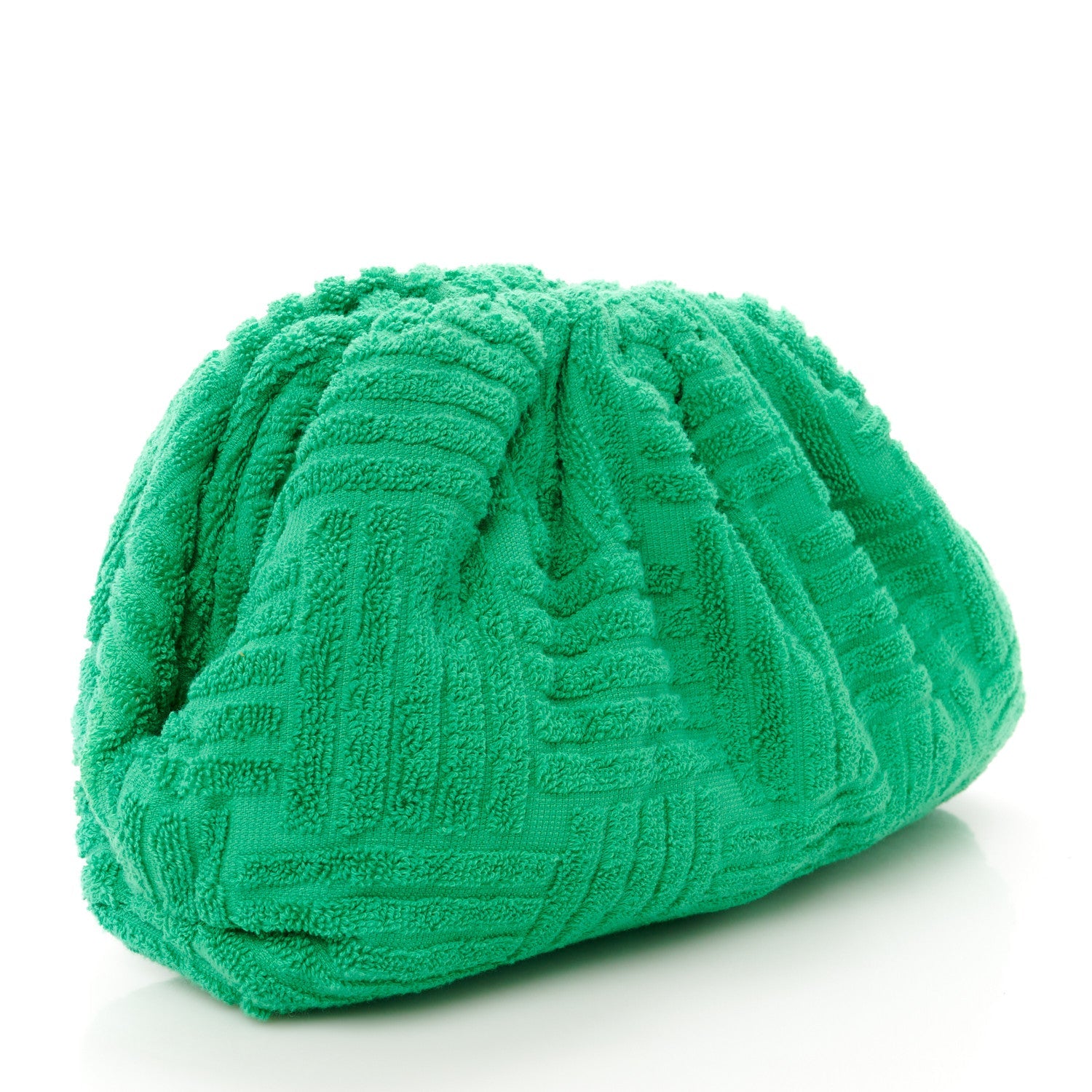 Sponge Fabric The Pouch Clutch Grass