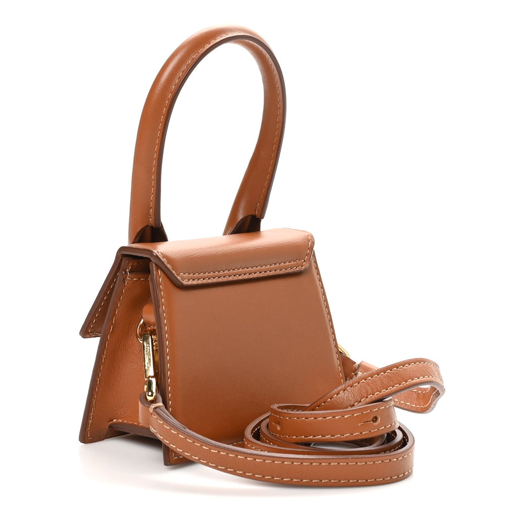 Smooth Calfskin Mini Le Chiquito Light Brown
