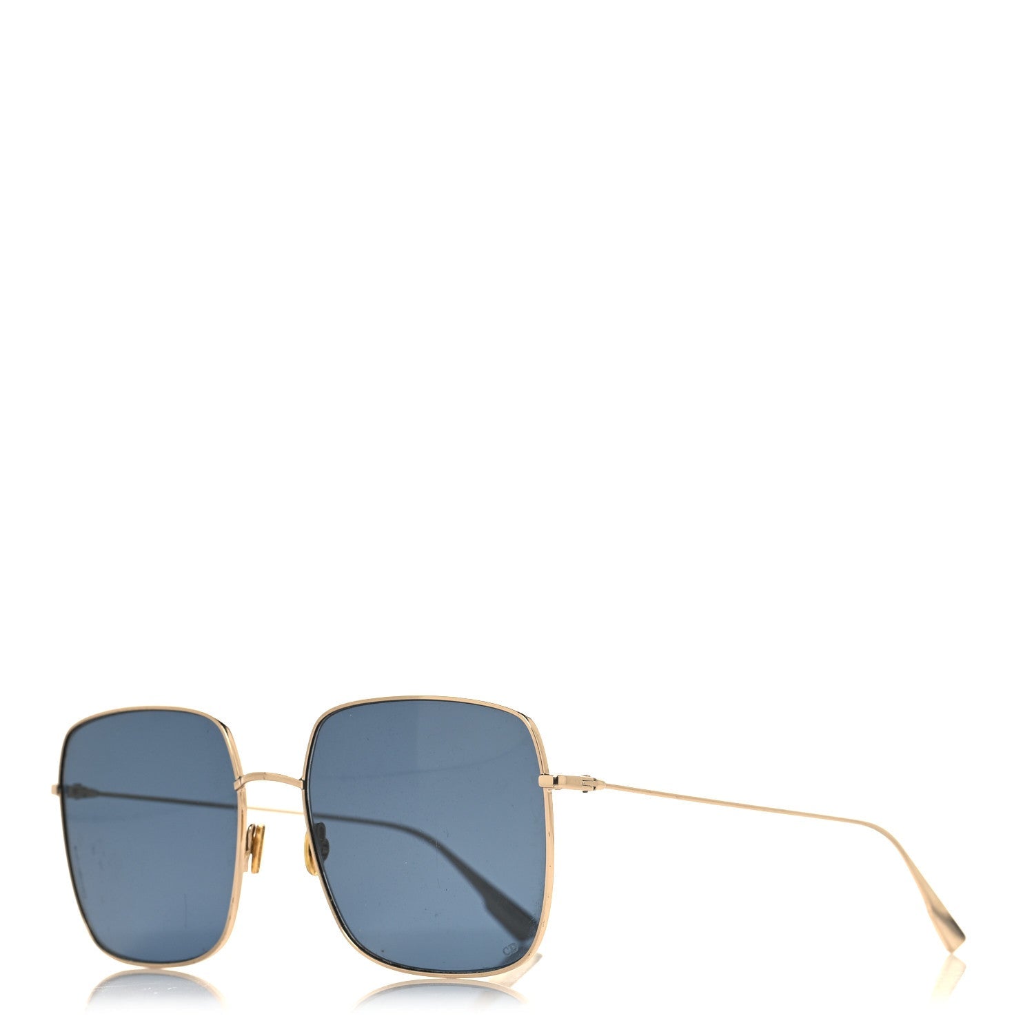 Metal Stellaire 1 Square Sunglasses Gold