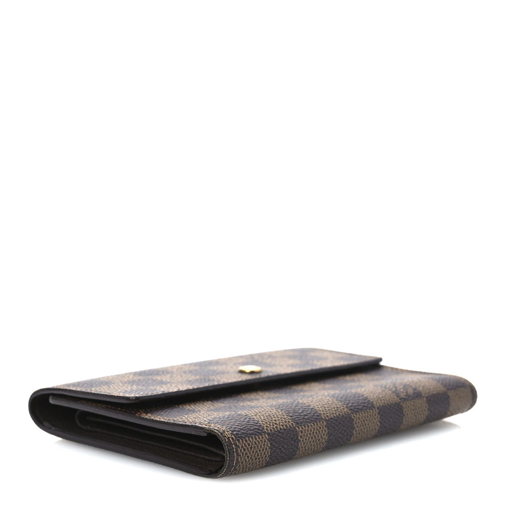 Damier Ebene Porte Tresor Etui Papier Wallet