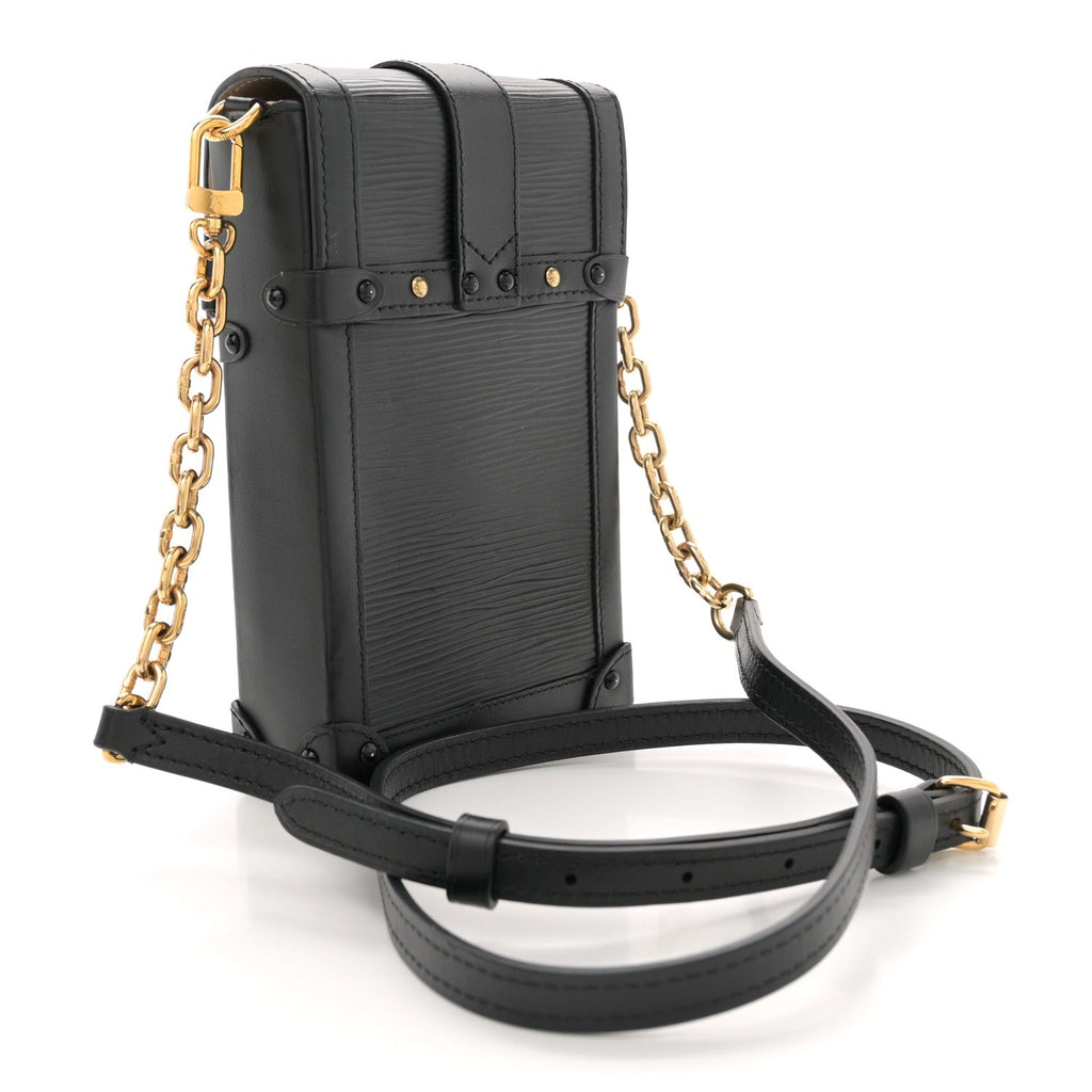 Epi Pochette Trunk Verticale Black