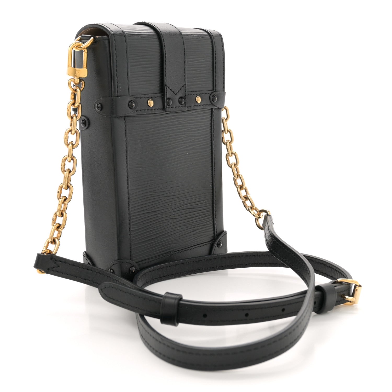 Epi Pochette Trunk Verticale Black