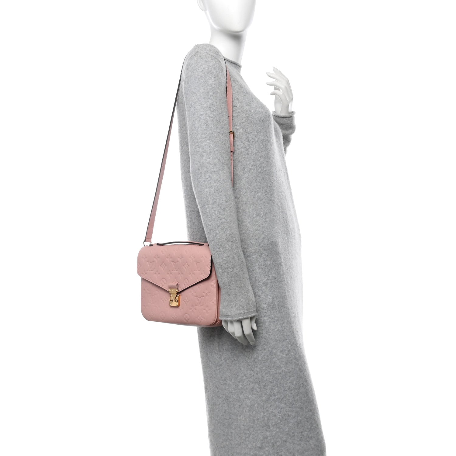 Empreinte Pochette Metis Rose Poudre