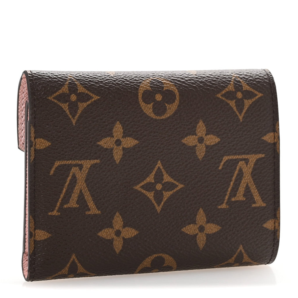 Monogram Victorine Wallet Rose Ballerine