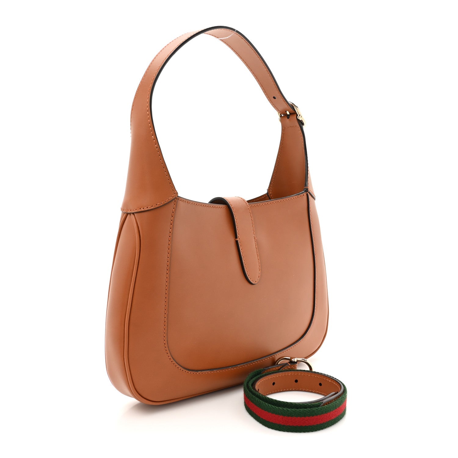 Tritone Calfskin Small Jackie 1961 Hobo Harness Brown