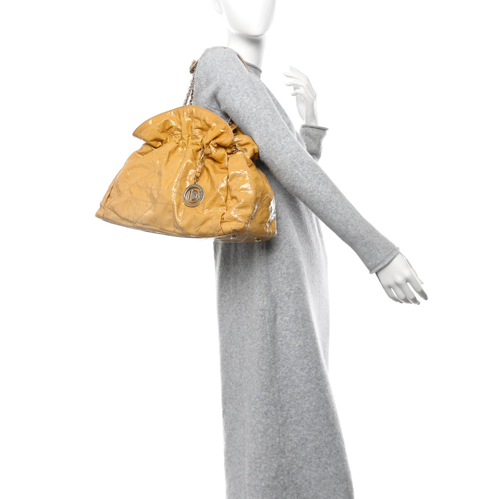 Patent Cannage Medium Le Trente Tote Beige