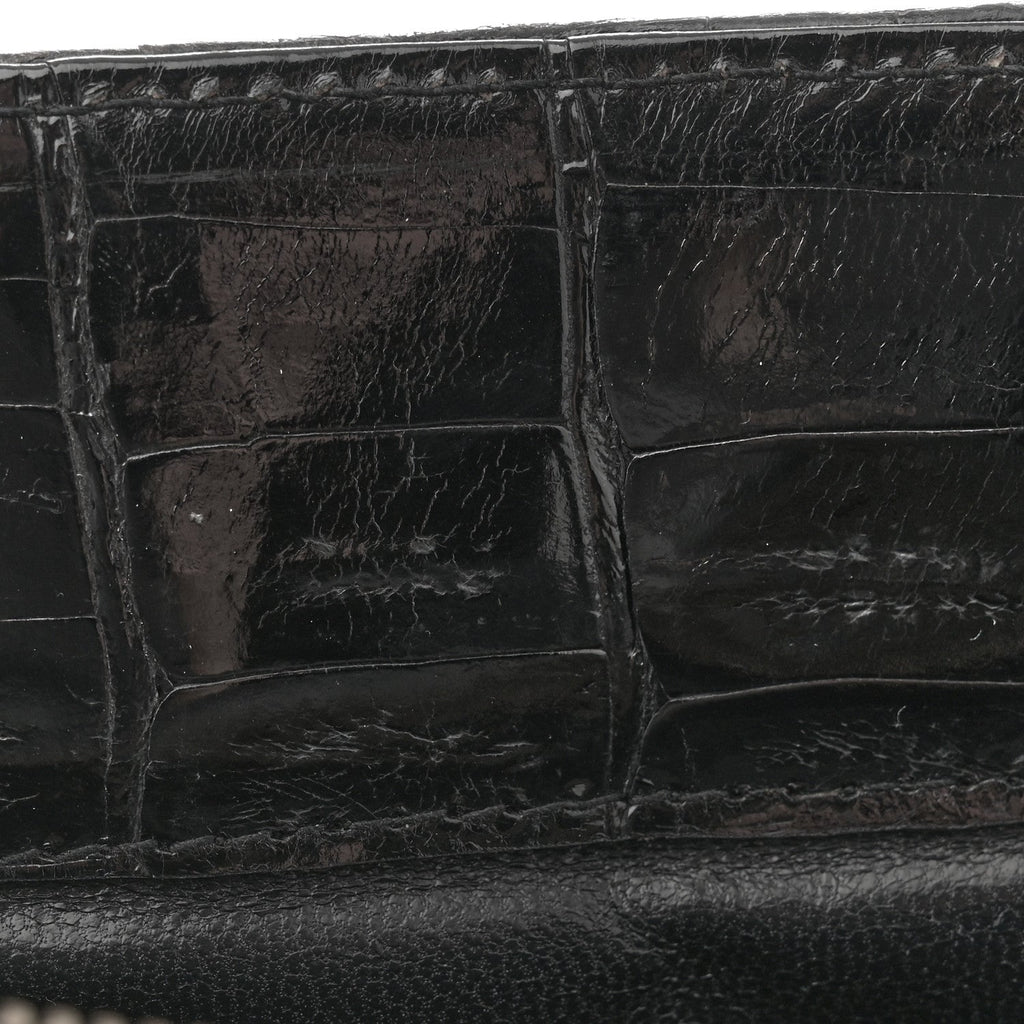 Alligator Tote Black