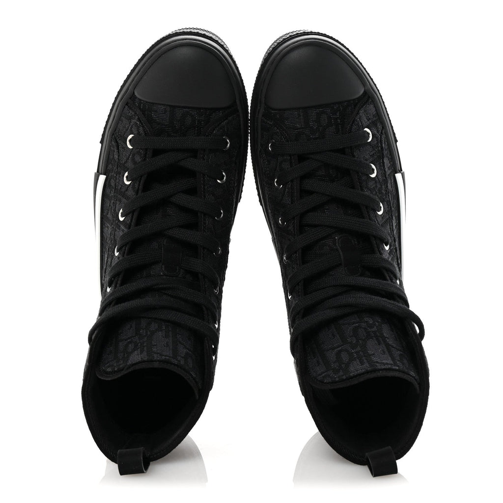 Maxi Oblique Mens B23 High Top Sneakers 43 Black
