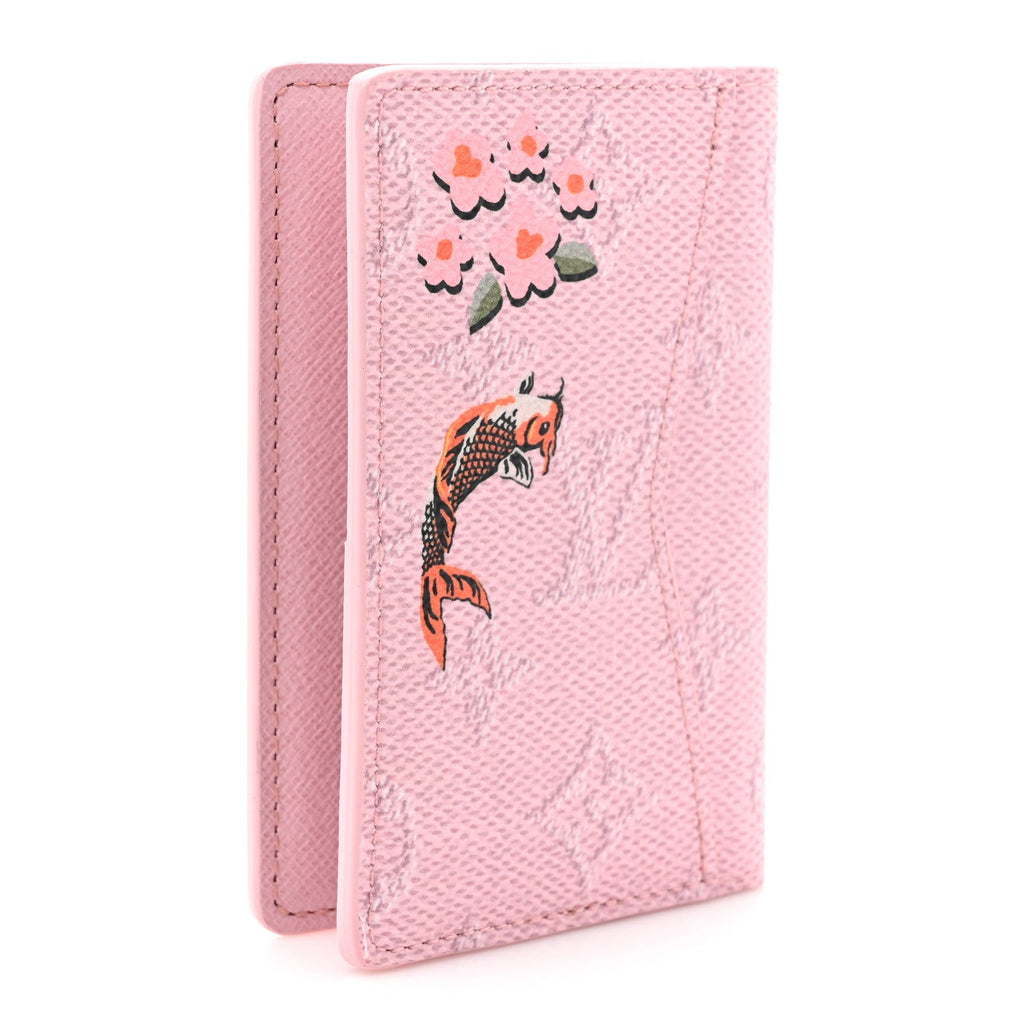 Monogram Paris Tokyo Pocket Organizer Pink