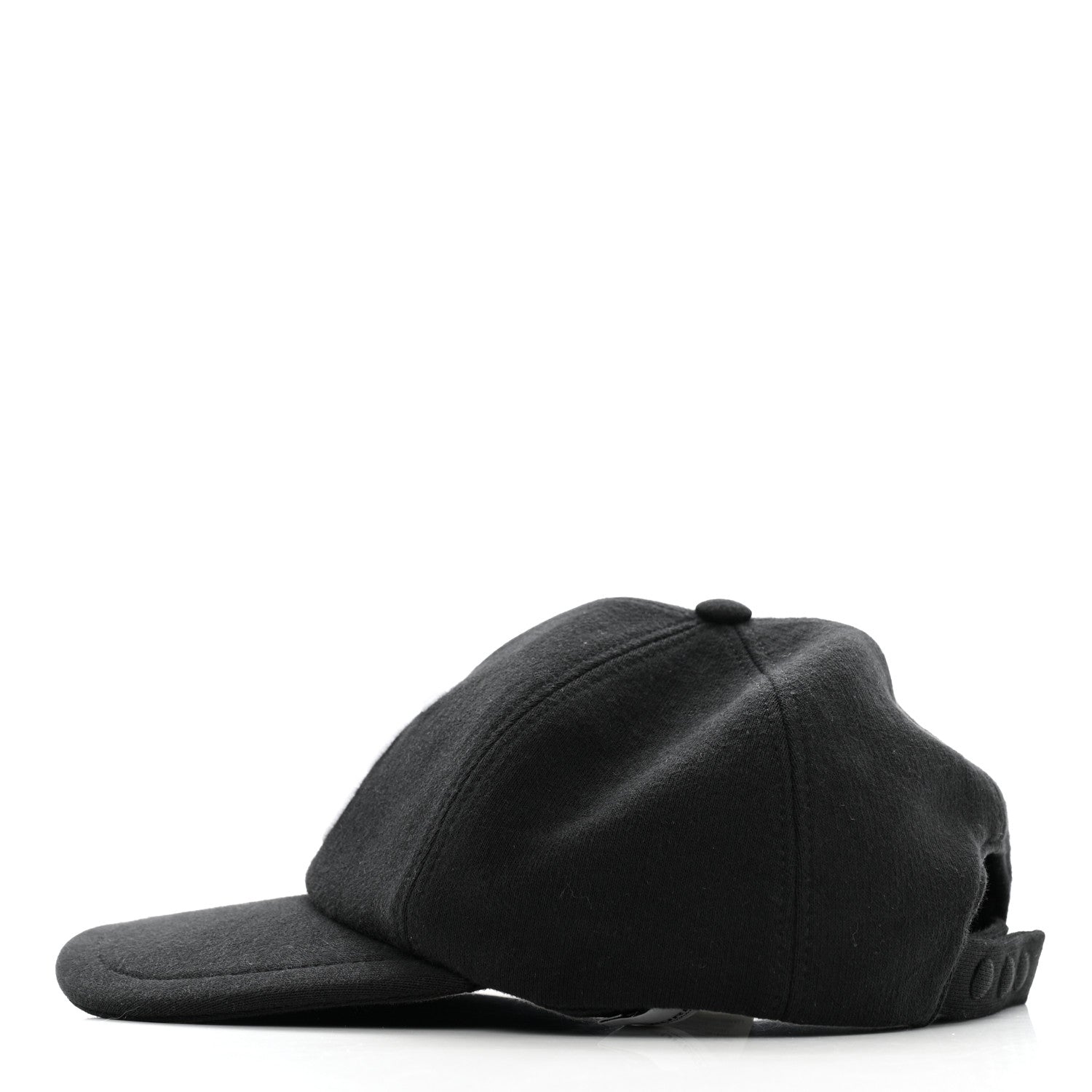 Cotton TB Baseball Cap M Black