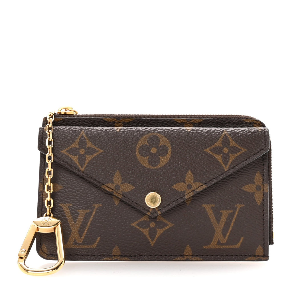 Monogram Recto Verso  Holder Black