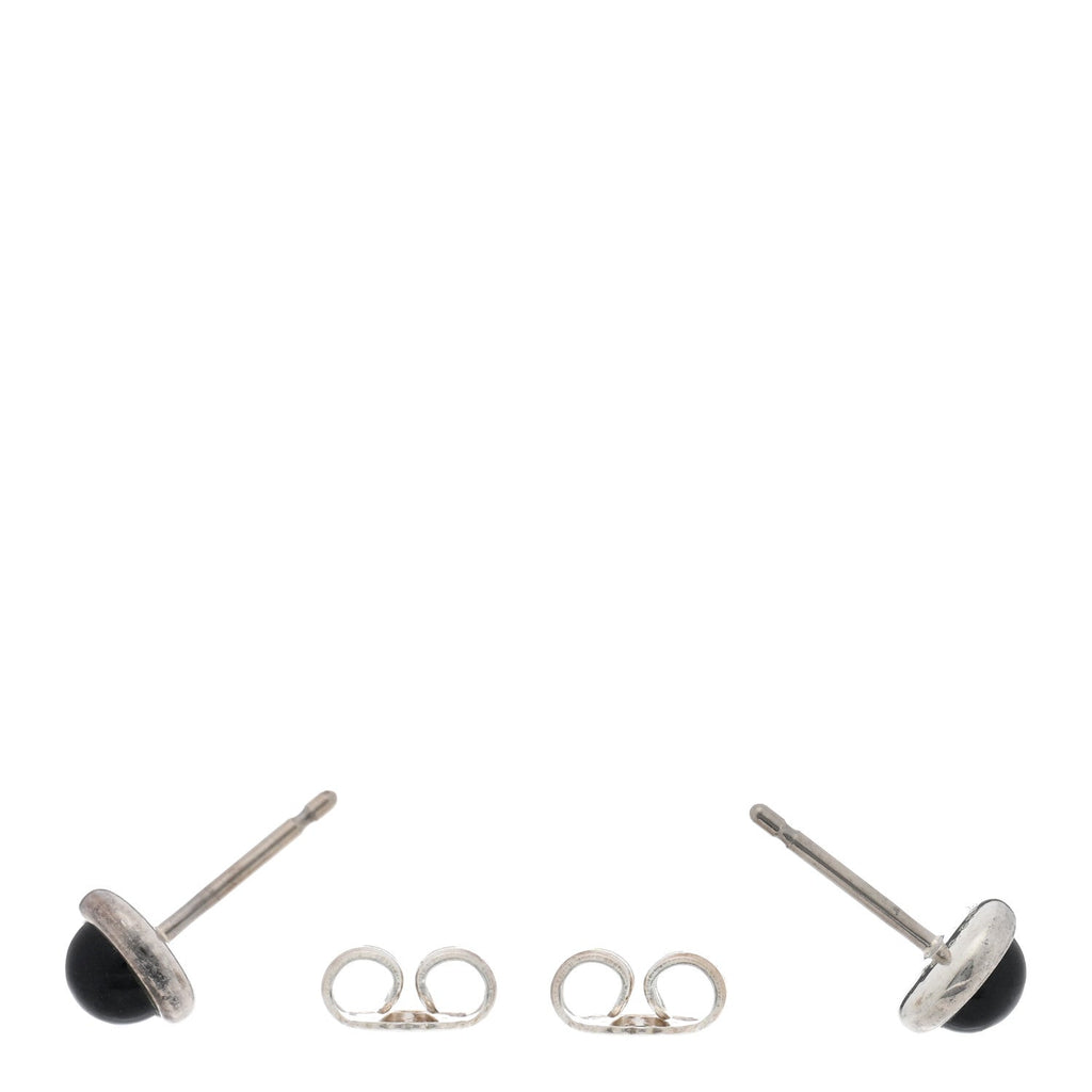 Sterling Silver Black Onyx Color By The Yard Earrings