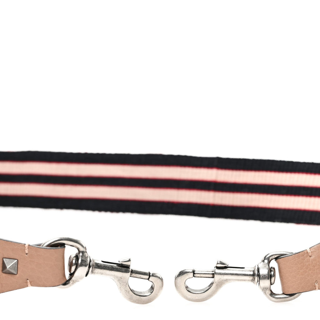Canvas Loveblade Embroidered Rockstud Guitar Strap Multicolor