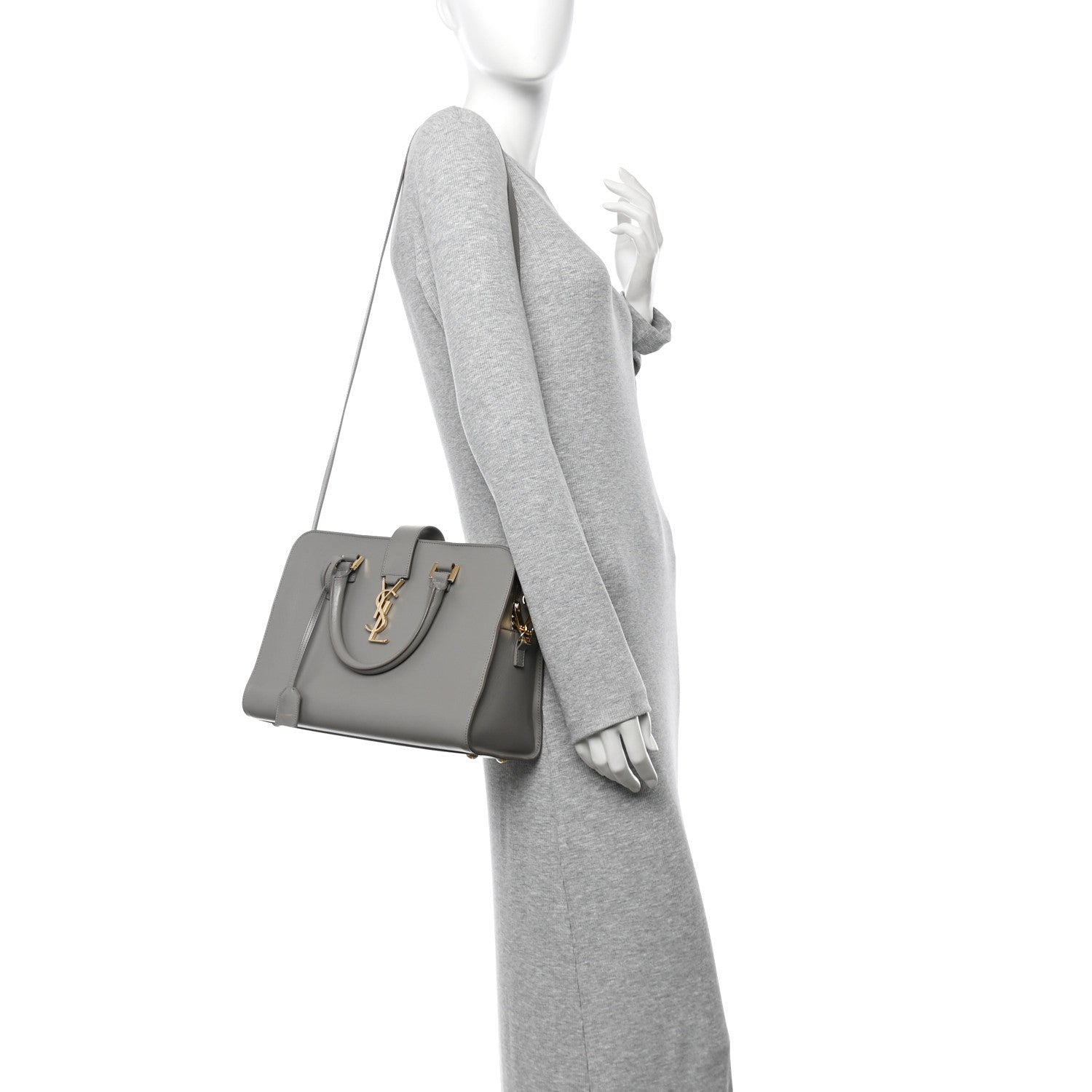 Calfskin Small Monogram Cabas Fog