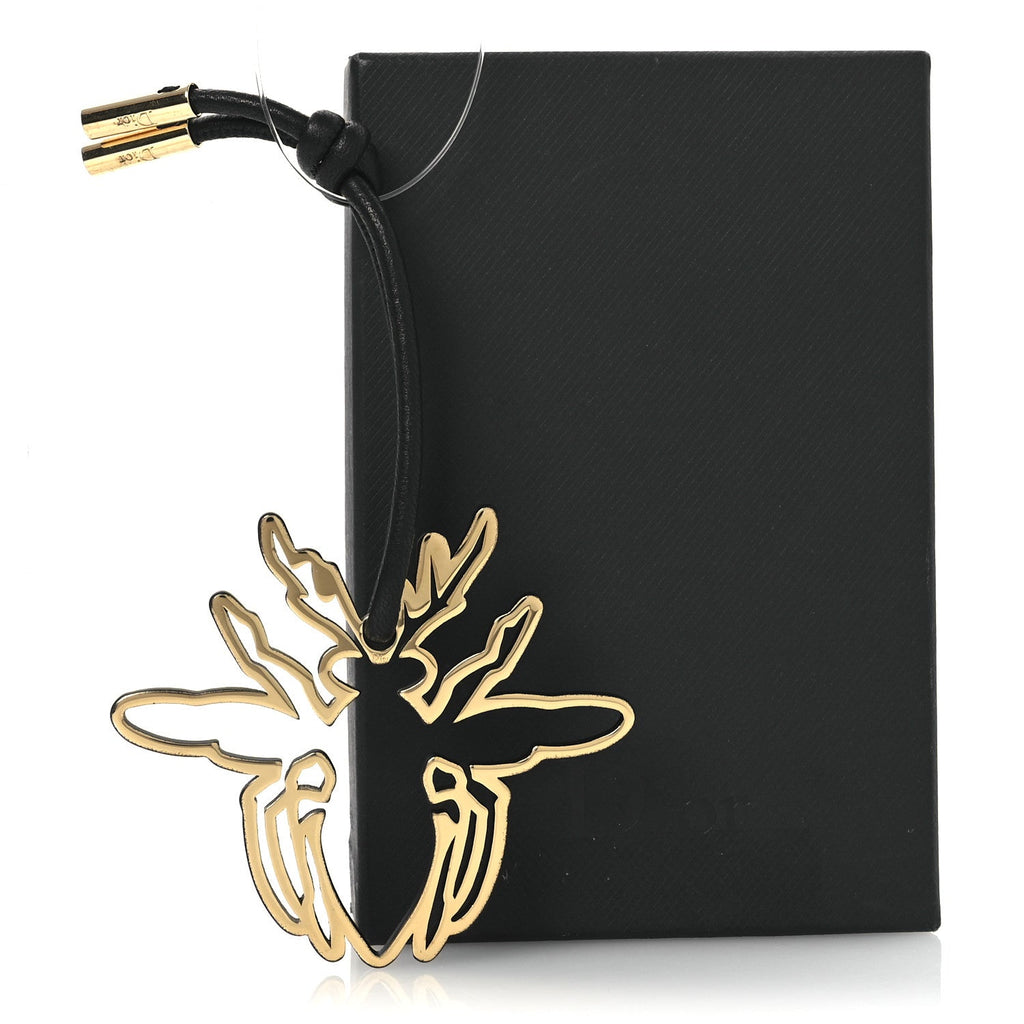 x KAWS Brass Bee Charm Key Gold