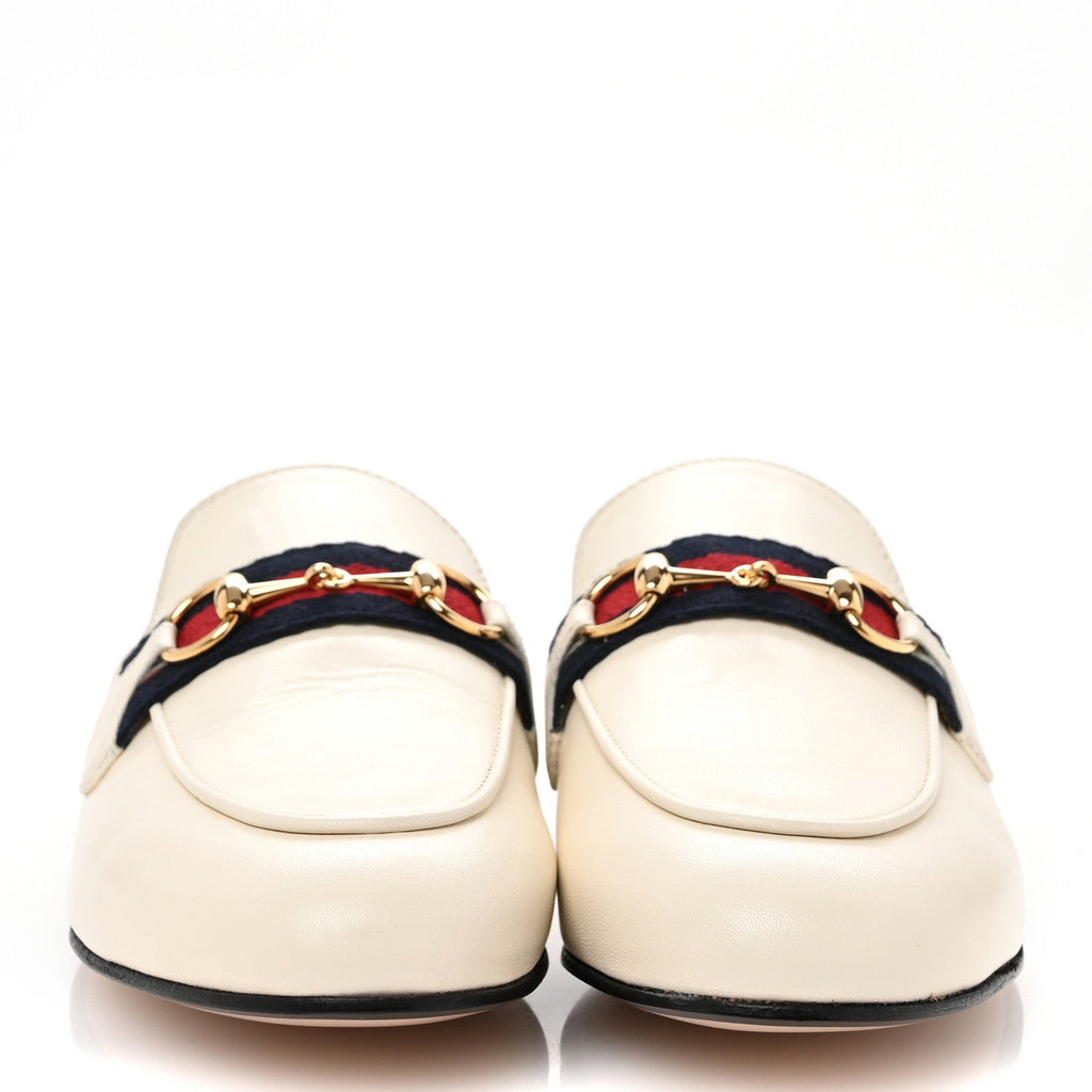 Malaga Kid Web Womens Princetown Slippers 35 Mystic White