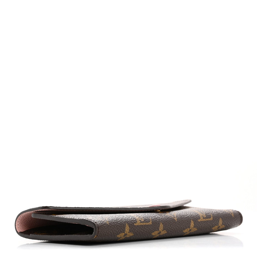 Monogram Josephine Wallet Rose Ballerine