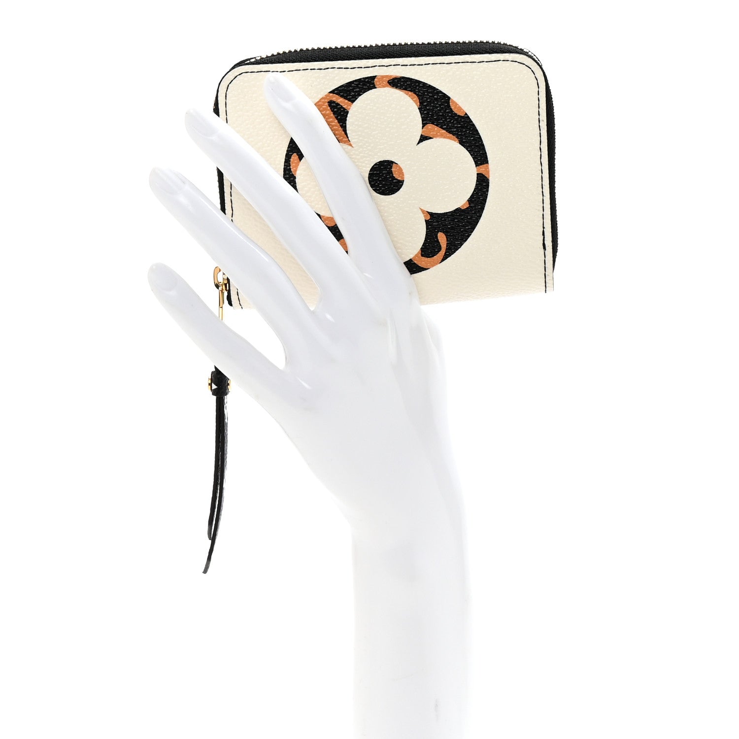 Monogram Giant Jungle Zippy Coin Purse Ivory