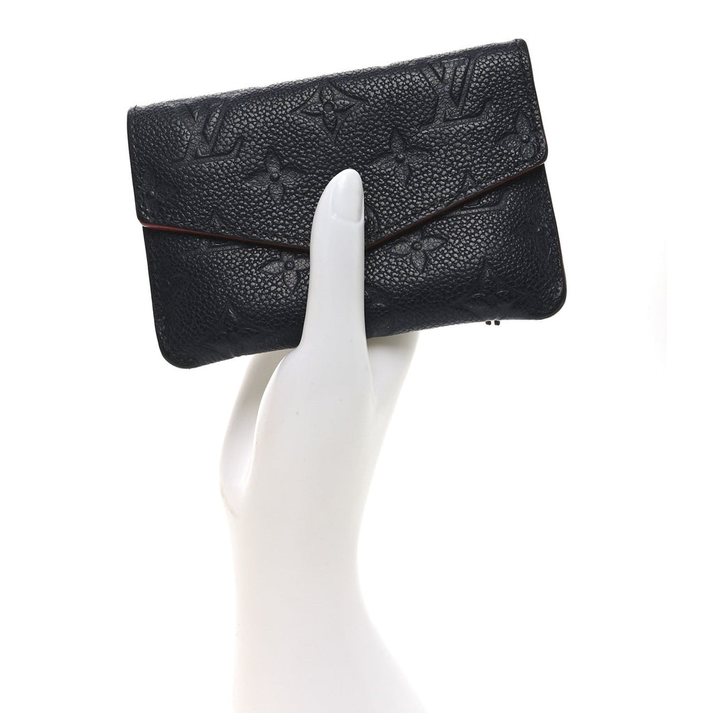 Empreinte Key Pouch Marine Rouge