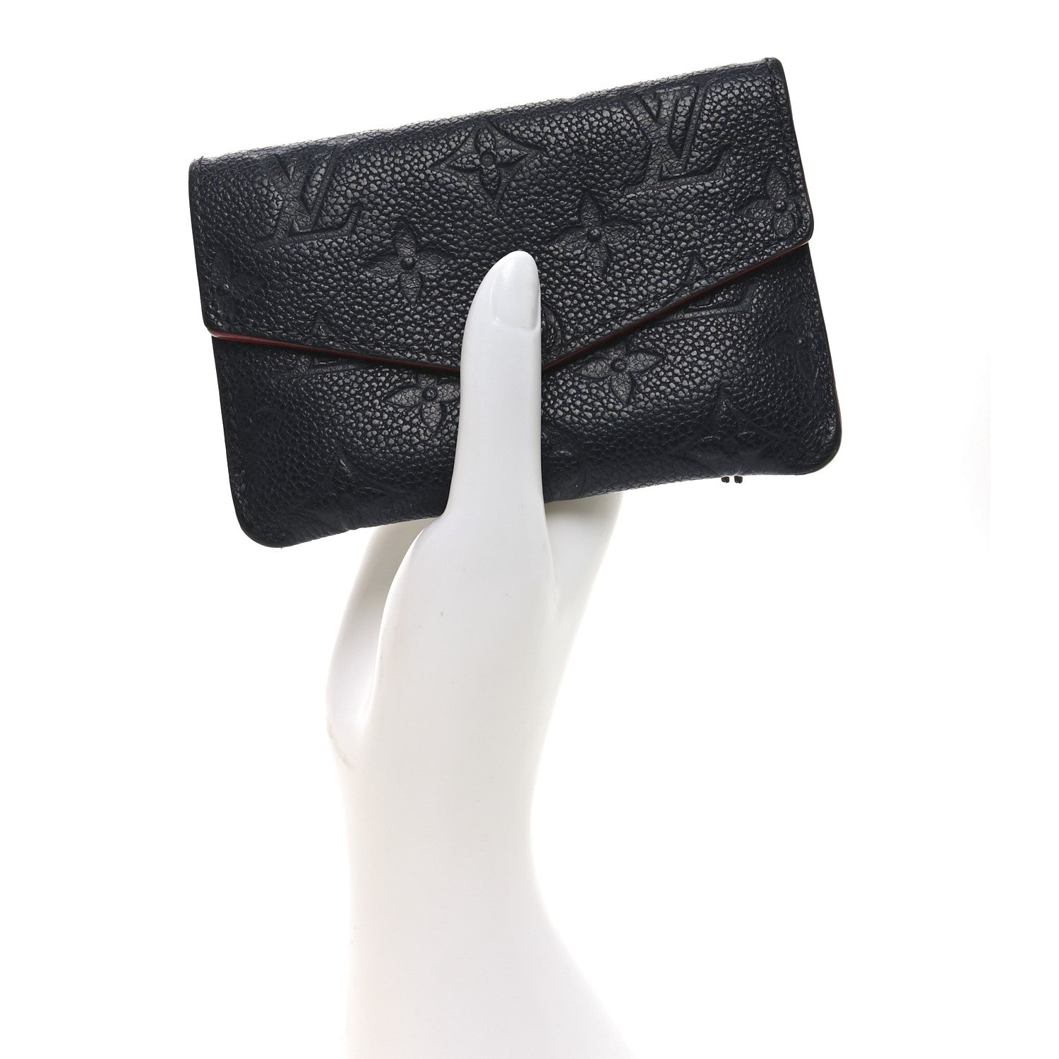 Empreinte Key Pouch Marine Rouge