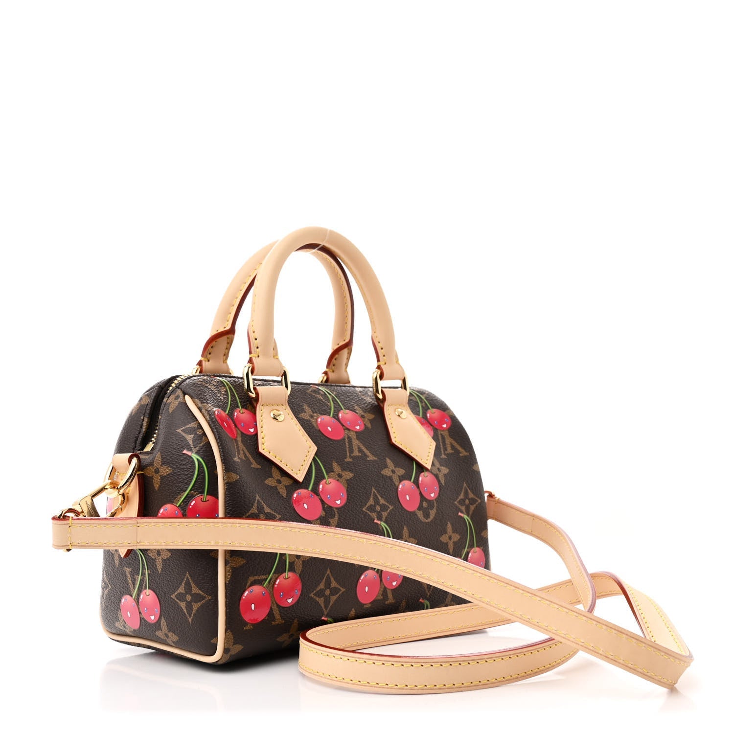 LV X TM Monogram Cerises Speedy Bandouliere 20