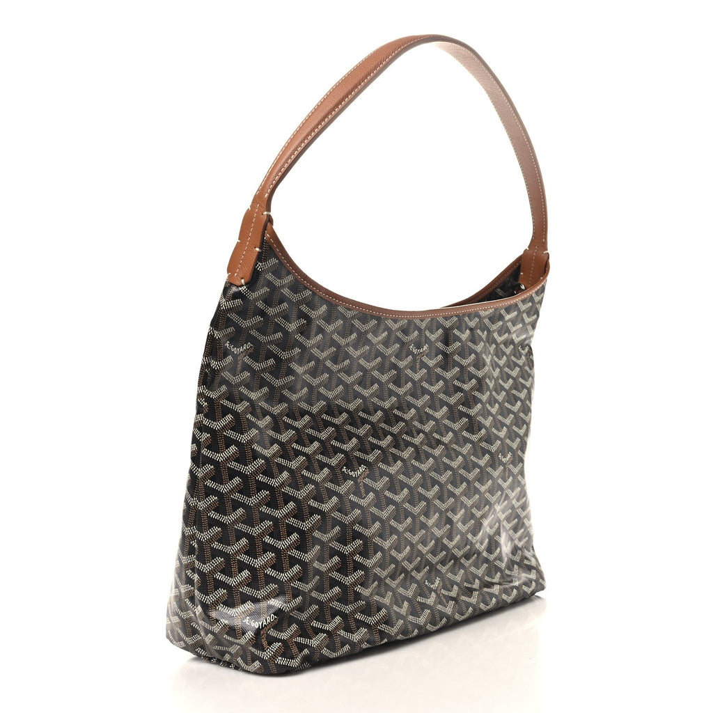 Goyardine Boheme Hobo Black Gold