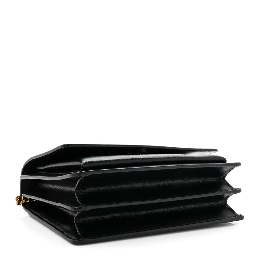 Calfskin Medium Monogram Sunset Black