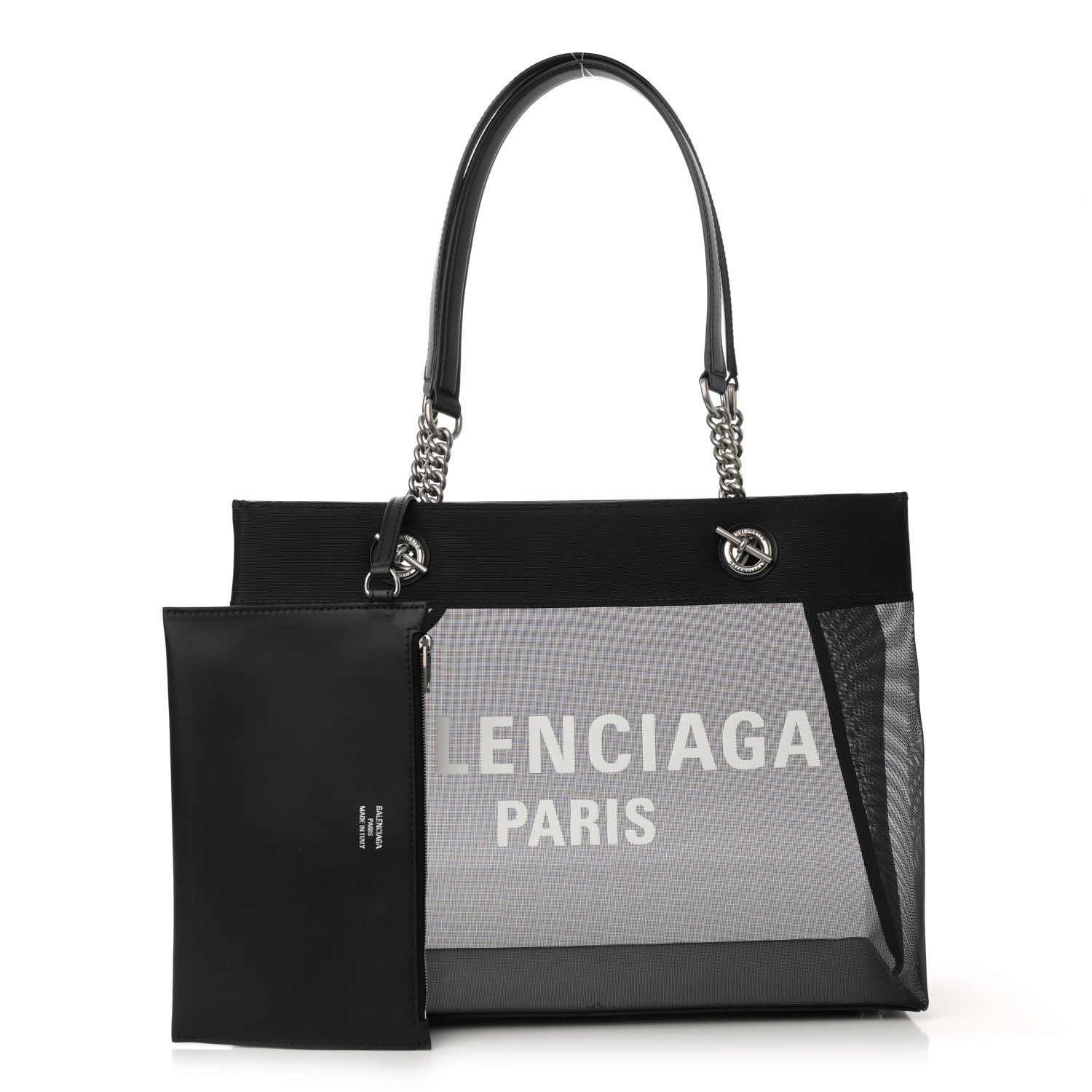 Mesh Medium Duty Free Tote Black