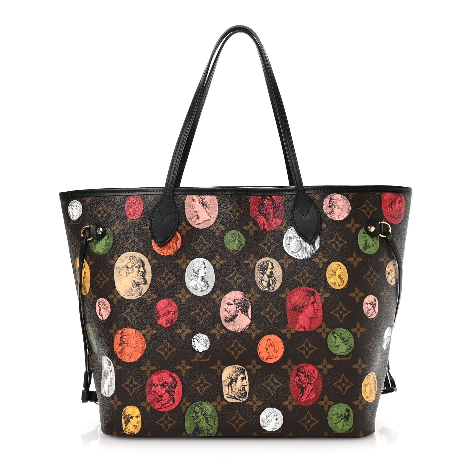 X Fornasetti Monogram Cameo Neverfull MM