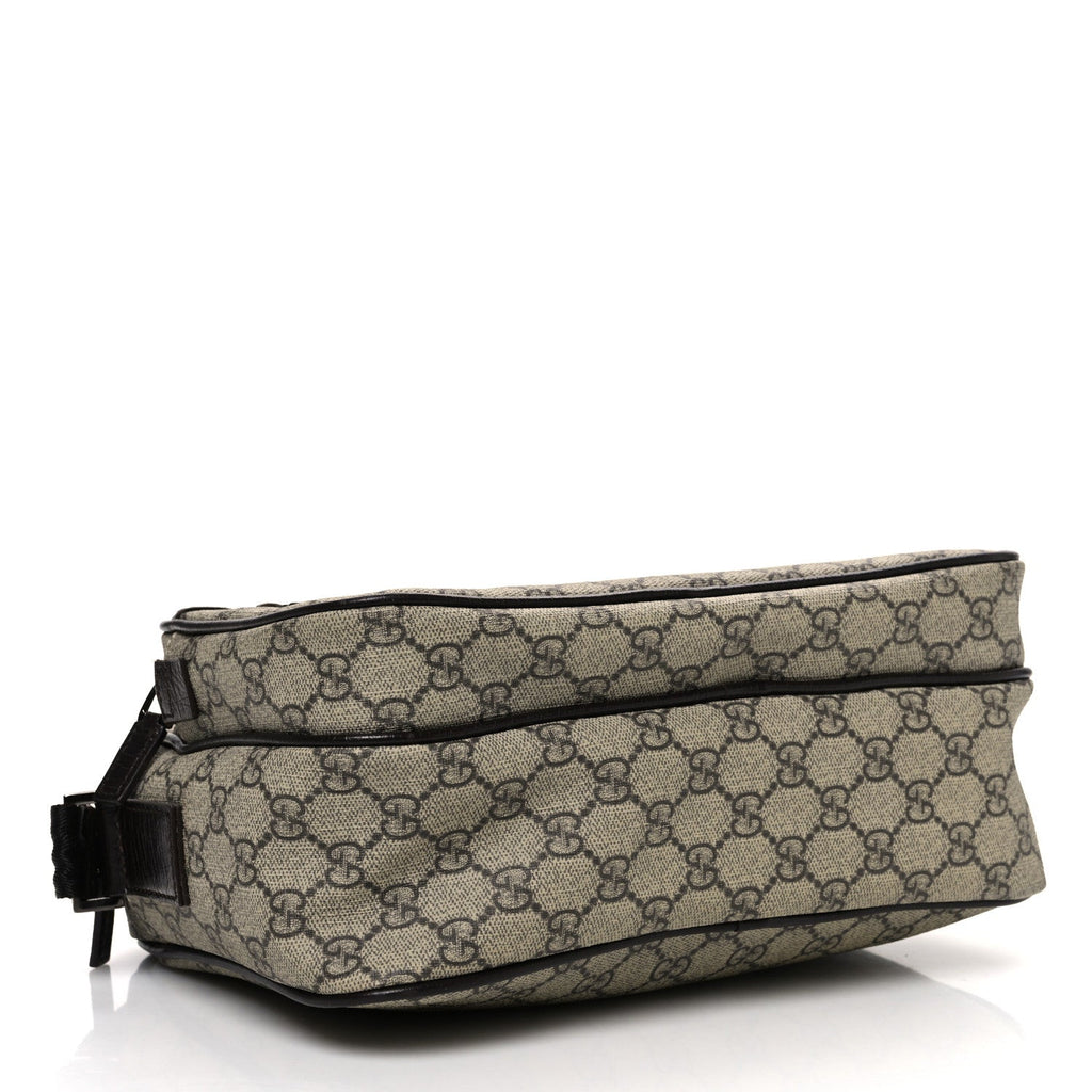 GG Plus Monogram Camera Bag Dark Brown